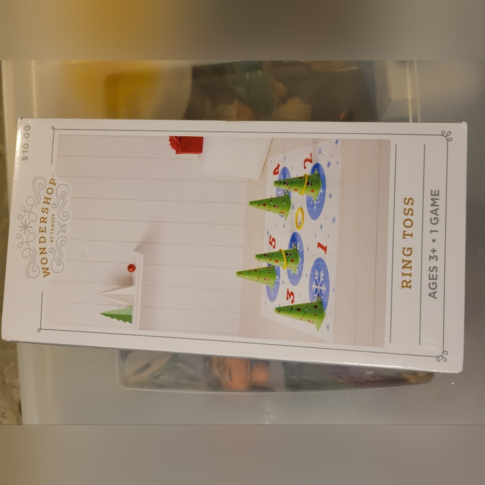 Wondershop winter themed kids ring toss